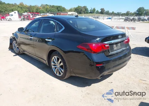 2015 Infiniti Q70 3.7 z USA, uszkodzony, nr VIN JN1BY1AP7FM542462